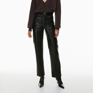 Aritzia Black Straight Leg Pants